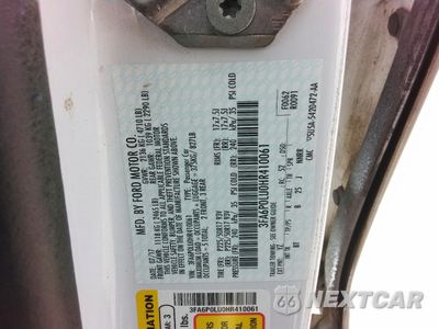 Zdjęcie 12 z 13 samochodu: 2017 FORD FUSION SE HYBRID VIN:3FA6P0LUZHR410061 - miniatura