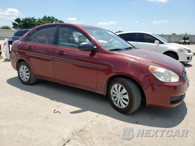 Czwarte zdjęcie samochodu z boku: 2009 HYUNDAI ACCENT GLS VIN:KMHCM46C89U295750 - miniatura