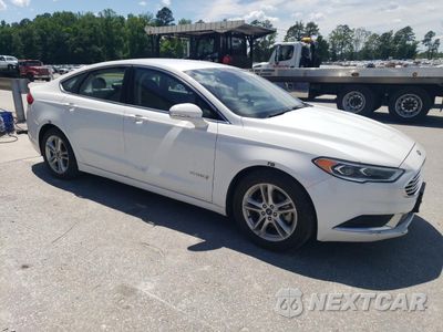 Czwarte zdjęcie samochodu z boku: 2018 FORD FUSION SE HYBRID VIN:3FA6P0LU4JR171801 - miniatura