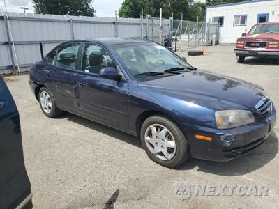 Czwarte zdjęcie samochodu z boku: 2005 HYUNDAI ELANTRA GLS VIN:KMHDN46D55U999568 - miniatura