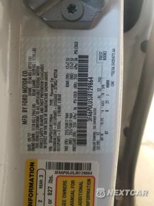Zdjęcie 12 z 13 samochodu: 2018 FORD FUSION SE HYBRID VIN:3FA6P0LU5JR129864 - miniatura
