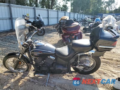 Trzecie zdjęcie samochodu z tyłu: 2007 YAMAHA XVS650 VIN:JYAVM01E87A104725 - miniatura