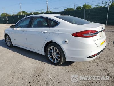 Drugie zdjęcie samochodu z przodu: 2017 FORD FUSION SE HYBRID VIN:3FA6P0LU6HR400716 - miniatura