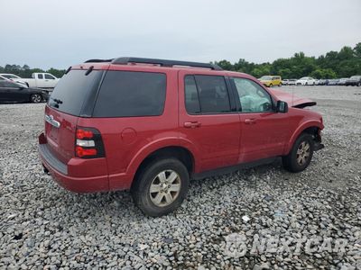 Trzecie zdjęcie samochodu z tyłu: 2010 FORD EXPLORER XLT VIN:1FMEU7DEXAUA99053 - miniatura