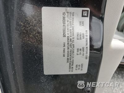 Zdjęcie 12 z 12 samochodu: 2007 CHEVROLET COBALT LS VIN:1G1AK55F477368426 - miniatura