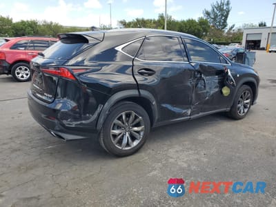 Trzecie zdjęcie samochodu z tyłu: 2019 LEXUS NX 300 BASE VIN:JTJYARBZ0K2142417 - miniatura