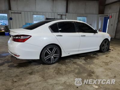 Trzecie zdjęcie samochodu z tyłu: 2017 HONDA ACCORD SPORT VIN:1HGCR2F50HA059249 - miniatura