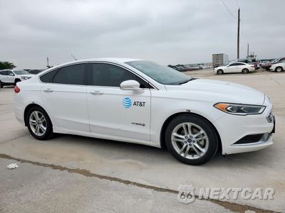 Czwarte zdjęcie samochodu z boku: 2018 FORD FUSION SE HYBRID VIN:3FA6P0LU5JR171886 - miniatura