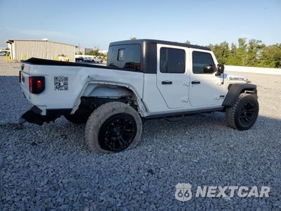 Trzecie zdjęcie samochodu z tyłu: 2020 JEEP GLADIATOR SPORT VIN:1C6HJTAG3LL128269 - miniatura