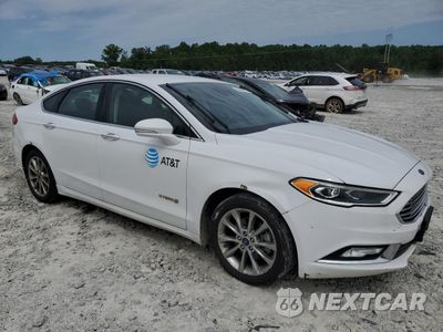 Czwarte zdjęcie samochodu z boku: 2017 FORD FUSION SE HYBRID VIN:3FA6P0LU2HR359551 - miniatura