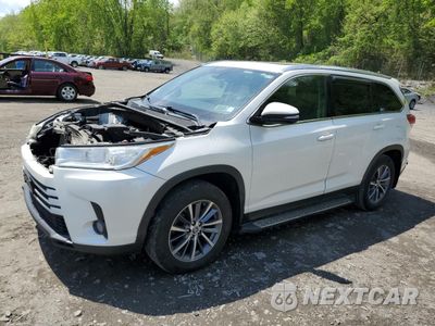 2019 TOYOTA HIGHLANDER SE 5TDJZRFH2KS625219 - główne zdjęcie licytacji z USA - miniatura