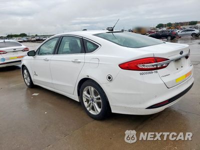 Drugie zdjęcie samochodu z przodu: 2018 FORD FUSION SE HYBRID VIN:3FA6P0LU9JR171938 - miniatura