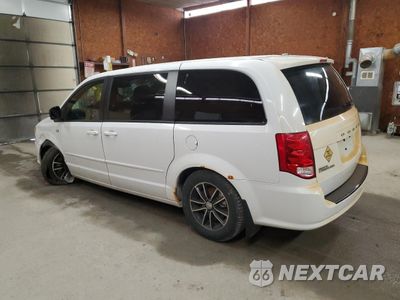 Drugie zdjęcie samochodu z przodu: 2014 DODGE GRAND CARAVAN SE VIN:2C4RDGBGXER465526 - miniatura