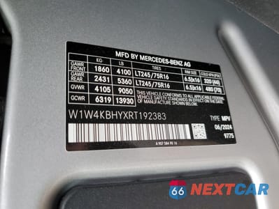 Zdjęcie 13 z 16 samochodu: 2024 MERCEDES-BENZ SPRINTER 2500 VIN:W1W4KBHYXRT192383 - miniatura