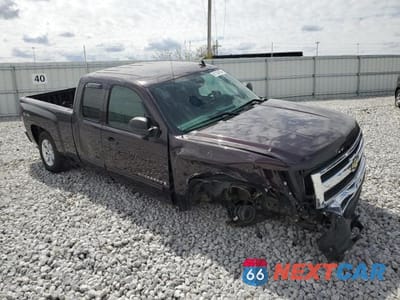 Czwarte zdjęcie samochodu z boku: 2009 CHEVROLET SILVERADO K1500 LT VIN:1GCEK29J99Z222763 - miniatura