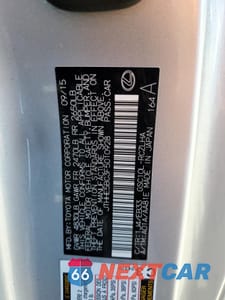 Piąte zdjęcie samochodu w środku: 2015 LEXUS RC 350 VIN:JTHHE5BC3F5010928 - miniatura