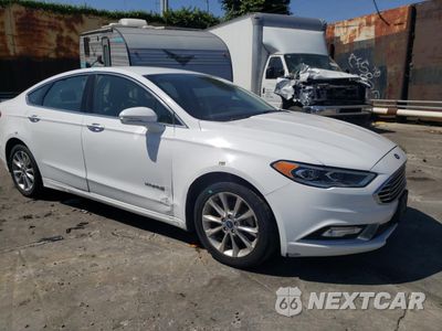 Czwarte zdjęcie samochodu z boku: 2017 FORD FUSION SE HYBRID VIN:3FA6P0LU3HR409308 - miniatura