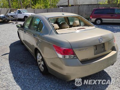 Trzecie zdjęcie samochodu z tyłu: 2009 HONDA ACCORD EXL VIN:1HGCP26849A196146 - miniatura