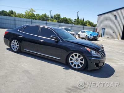 Czwarte zdjęcie samochodu z boku: 2012 HYUNDAI EQUUS SIGNATURE VIN:KMHGH4JH4CU056213 - miniatura
