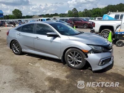 Czwarte zdjęcie samochodu z boku: 2019 HONDA CIVIC EX VIN:19XFC1F32KE003291 - miniatura