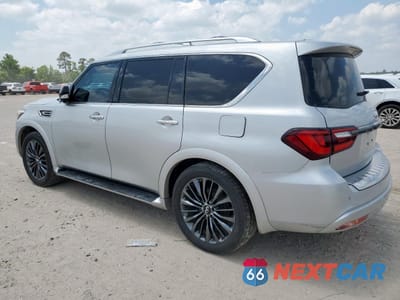 Drugie zdjęcie samochodu z przodu: 2021 INFINITI QX80 LUXE VIN:JN8AZ2AFXM9720484 - miniatura