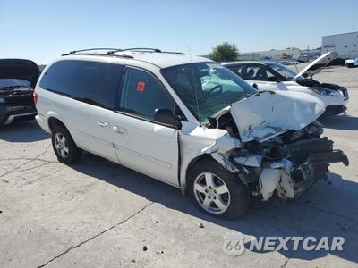 Czwarte zdjęcie samochodu z boku: 2007 DODGE GRAND CARAVAN SXT VIN:2D4GP44L17R314345 - miniatura