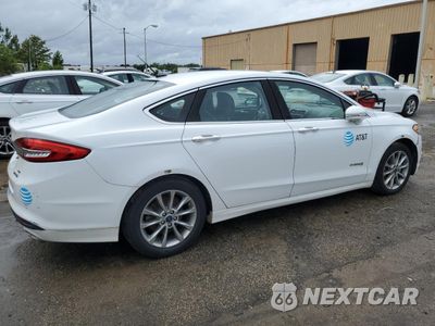Trzecie zdjęcie samochodu z tyłu: 2017 FORD FUSION SE HYBRID VIN:3FA6P0LU3HR409230 - miniatura