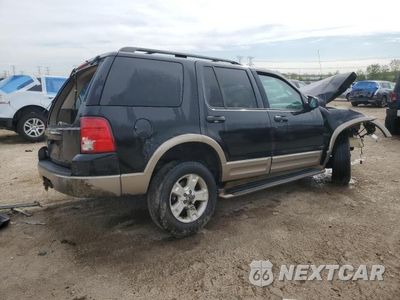 Piąte zdjęcie samochodu w środku: 2003 FORD EXPLORER EDDIE BAUER VIN:1FMZU74K13UB83756 - miniatura