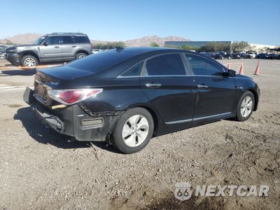 Trzecie zdjęcie samochodu z tyłu: 2013 HYUNDAI SONATA HYBRID VIN:KMHEC4A4XDA074365 - miniatura