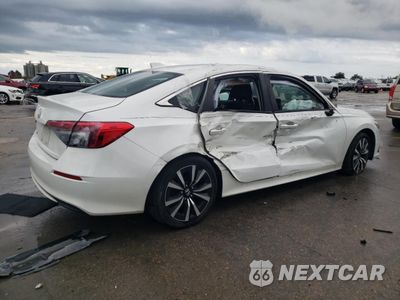 Trzecie zdjęcie samochodu z tyłu: 2023 HONDA CIVIC EX VIN:2HGFE1F74PH303117 - miniatura