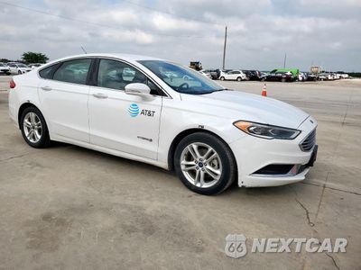 Czwarte zdjęcie samochodu z boku: 2018 FORD FUSION SE HYBRID VIN:3FA6P0LU1JR171867 - miniatura