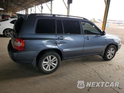 Trzecie zdjęcie samochodu z tyłu: 2007 TOYOTA HIGHLANDER HYBRID VIN:JTEEW21A379019487 - miniatura