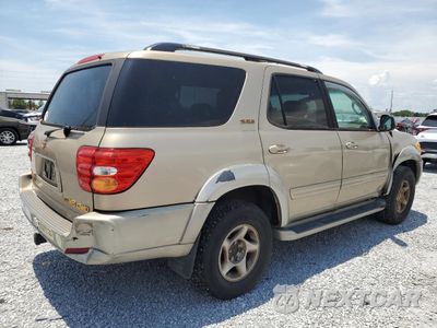 Trzecie zdjęcie samochodu z tyłu: 2002 TOYOTA SEQUOIA SR5 VIN:5TDBT44A62S079166 - miniatura