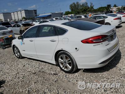 Drugie zdjęcie samochodu z przodu: 2018 FORD FUSION SE HYBRID VIN:3FA6P0LU3JR171787 - miniatura