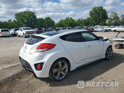 Trzecie zdjęcie samochodu z tyłu: 2015 HYUNDAI VELOSTER TURBO VIN:KMHTC6AE1FU238583 - miniatura