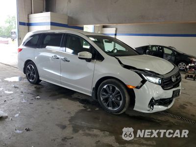 Czwarte zdjęcie samochodu z boku: 2023 HONDA ODYSSEY ELITE VIN:5FNRL6H96PB053530 - miniatura