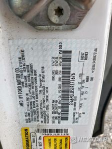 Zdjęcie 12 z 13 samochodu: 2018 FORD FUSION SE HYBRID VIN:3FA6P0LU5JR171676 - miniatura
