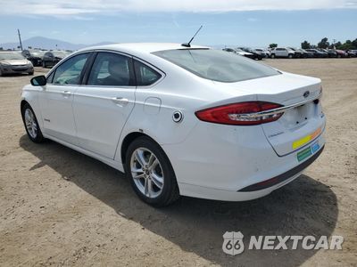 Drugie zdjęcie samochodu z przodu: 2018 FORD FUSION SE HYBRID VIN:3FA6P0LU3JR278628 - miniatura