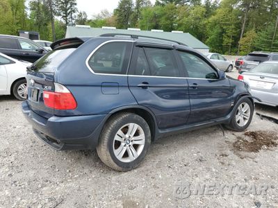 Trzecie zdjęcie samochodu z tyłu: 2006 BMW X5 4.4I VIN:5UXFB53546LV21947 - miniatura