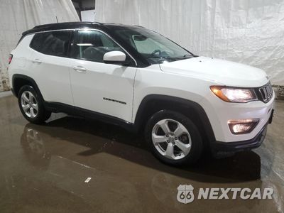 Czwarte zdjęcie samochodu z boku: 2020 JEEP COMPASS LATITUDE VIN:3C4NJDBB3LT244287 - miniatura