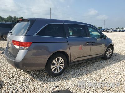 Trzecie zdjęcie samochodu z tyłu: 2015 HONDA ODYSSEY EXL VIN:5FNRL5H65FB034563 - miniatura