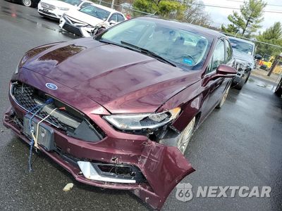 Drugie zdjęcie samochodu z przodu: 2017 FORD FUSION TITANIUM VIN:3FA6P0D91HR173266 - miniatura