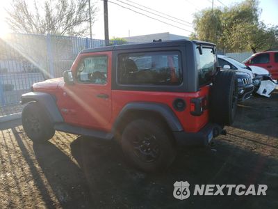 Drugie zdjęcie samochodu z przodu: 2018 JEEP WRANGLER SPORT VIN:1C4GJXAG1JW161259 - miniatura