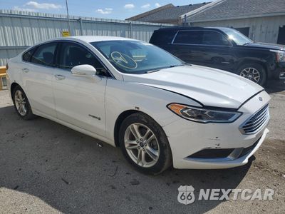 Czwarte zdjęcie samochodu z boku: 2018 FORD FUSION SE HYBRID VIN:3FA6P0LU6JR172027 - miniatura