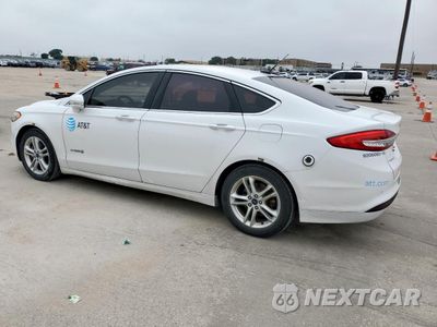 Drugie zdjęcie samochodu z przodu: 2018 FORD FUSION SE HYBRID VIN:3FA6P0LU2JR171828 - miniatura
