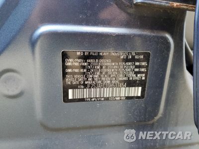 Zdjęcie 13 z 13 samochodu: 2016 SUBARU FORESTER 2.5I PREMIUM VIN:JF2SJAFC1GH537454 - miniatura