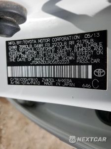 Zdjęcie 14 z 14 samochodu: 2013 TOYOTA PRIUS VIN:JTDKN3DUXD5652223 - miniatura