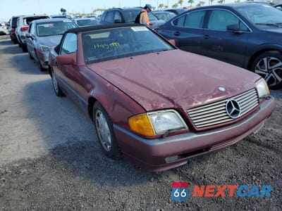 Czwarte zdjęcie samochodu z boku: 1992 MERCEDES-BENZ 500 SL VIN:WDBFA66E2NF060149 - miniatura