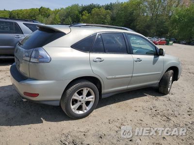 Trzecie zdjęcie samochodu z tyłu: 2008 LEXUS RX 400H VIN:JTJHW31U882042501 - miniatura