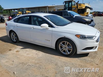 Czwarte zdjęcie samochodu z boku: 2018 FORD FUSION SE HYBRID VIN:3FA6P0LU5JR171998 - miniatura